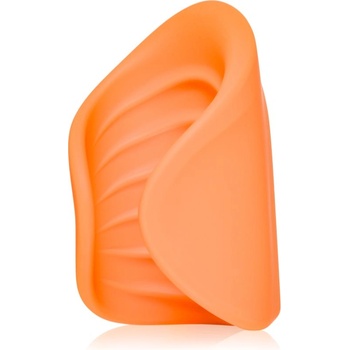 Vush Sol Vibrating Stroker мъжки мастурбатор вибриращ Orange 8.7 см