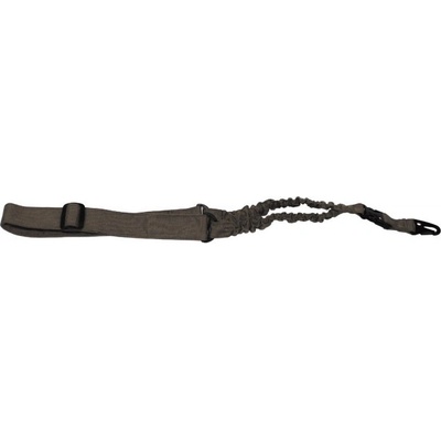 MFH int. comp. Popruh BUNGEE jednobodový s karabínou COYOTE BROWN