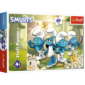 Trefl - Puzzle The Smurfs: Smurf Adventures - 1 - 39 piese