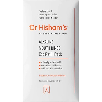 Dr Hisham's Alkaline Mouth Rinse Refill Pack, Doplňovací balení alkalické ústní vody, 100 g