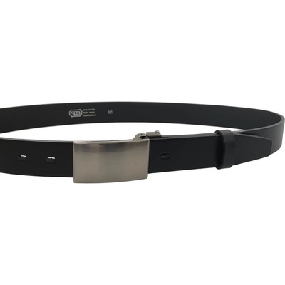 Penny Belts pánský kožený opasek 35-100-2PS-60 černý