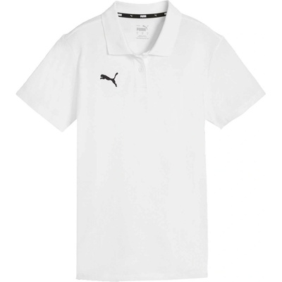 Puma Dámske polo tričko TEAMGOAL CASUALS POLO W Biela Čierna