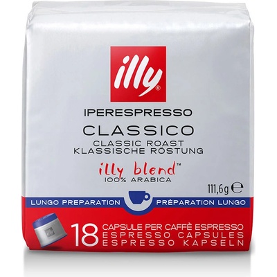 Illy iperEspresso HES Classico Lungo kávové kapsle 18 ks