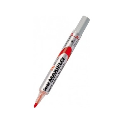Маркер Pentel Maxiflo, червен, от 1.0 до 1.2 mm, за бяла дъска (OK26855)