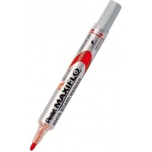 Pentel Маркер Pentel Maxiflo, червен, от 1.0 до 1.2 mm, за бяла дъска (OK26855)