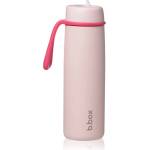 b.box Stainless Steel Thermos Bottle термобутилка със сламка Pink Paradise