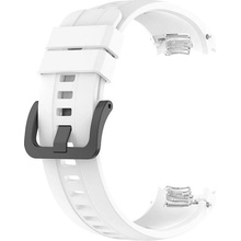 BStrap Silicone pro Honor Watch GS Pro, white STR00325