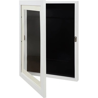 Kruzzel 25419 Umělecký fotorámeček 33 × 24 × 3 cm, A4, bílý – Zboží Živě