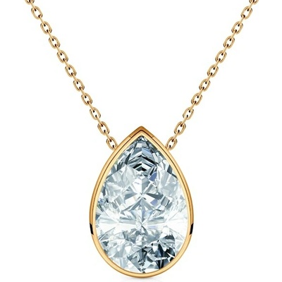 Savicki Náhrdelník žlté zlato, diamant PURE-N-PE-008-DIA-Z