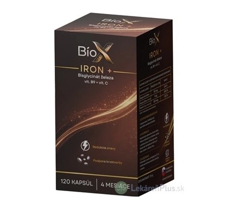 BioX IRON + 120 kapsúl