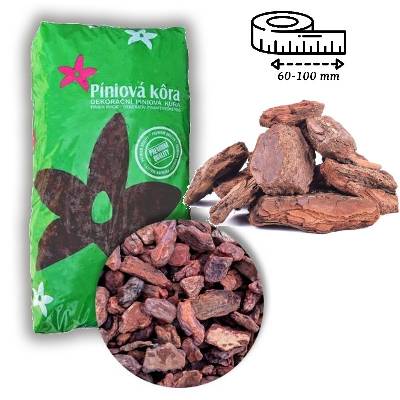 Mulčovacia kôra PINIOVA 60-100 - 70 litrov PRO -pin60100