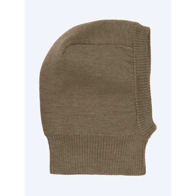 Dětská pletená merino kukla hnědá Cocoa Creme CeLaVi