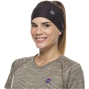 Buff Лента за глава Buff CoolNet UV+ Tapered Headband - Solid Black - размер One Size (204-6109-0511)
