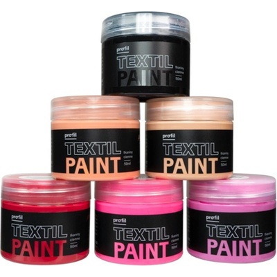 Profil Sada farieb na tmavý textil Lady in Red 6 x 50 ml