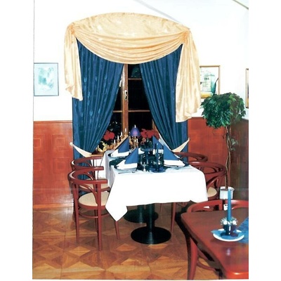 Neutex závěs metráž 68401 Lugano 967 svetle seda (12,50 m) sire 135 cm