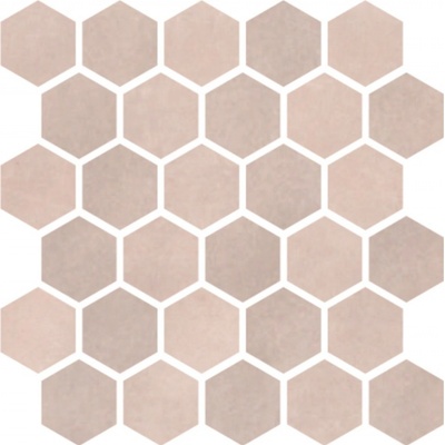 Cir Ceramiche Materia Prima pink velvet hexagon 27 x 27 cm lesk 1ks