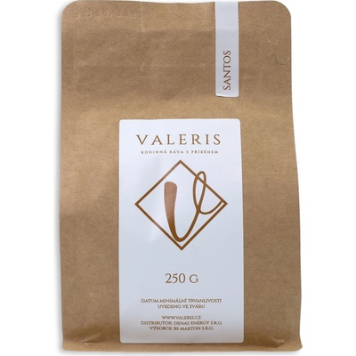 Valeris káva Santos 1 kg