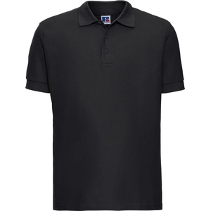 Russell Athletic 577m / Мъжка поло тениска от 100% памук, къс ръкав - черна xxl (10577m00205)