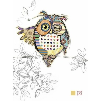 Luxusní přání G004 BUG ART - OLLIE OWL