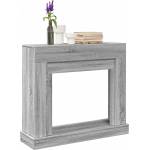 vidaXL Облицовка за камина сив сонома 100x30x87, 5 см инженерно дърво (854567)