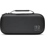 PowerA Protection TravelCase, Nintendo Switch 2, Вградена стойка, Официален, Черен, Защитен калъф за конзола (NSCS0552-01)