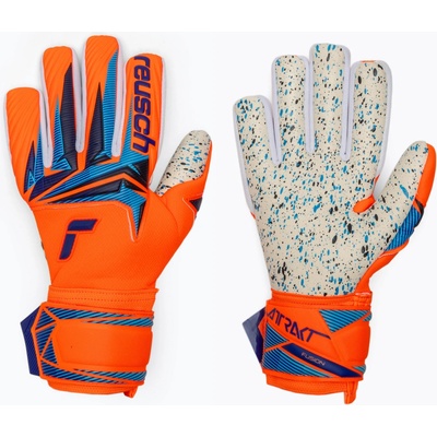 Reusch Attrakt Fusion NC shocking orange/blue