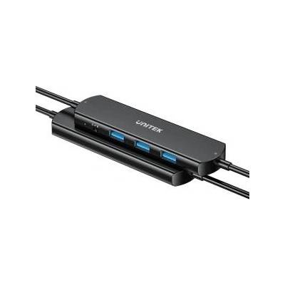 Unitek KVM Hub 10 Gbps - switching between 2 hosts, 3×USB-A