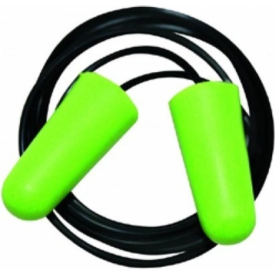 BESSEY - ED COMFORT PLUG CORDED ušní zátky s lankem, PU pěna, SRN 37dB 250p/bal