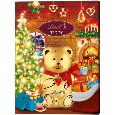 Lindt Teddy mliečna čokoláda, biela a mliečna čokoláda s rôznymi náplňami 170 g