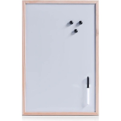 Zeller Magnetická tabule dřevěný rám, 40 × 60 cm