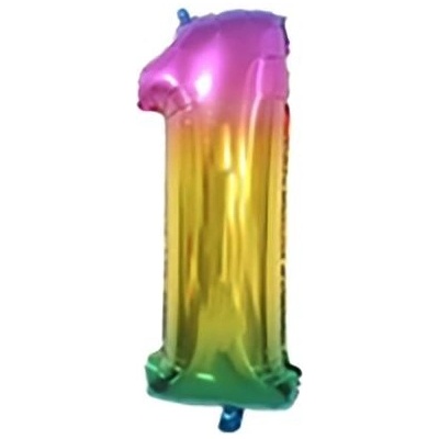 TORO Balónek foliový číslice 1 30cm
