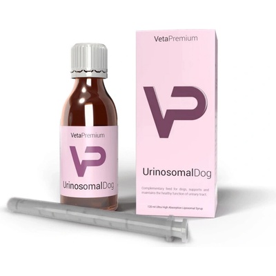VetaPro Urinosomal Dog výživový doplnok pre psy 120 ml