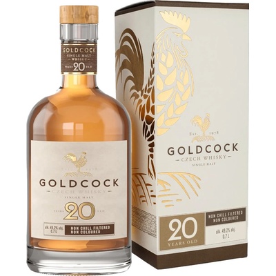 Gold Cock 20y 49,2% 0,7 l (karton) – Zboží Dáma