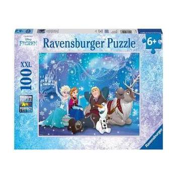 Ravensburger Пъзел Ravensburger 100 елемента, Замръзналото кралство: Ледена магия, 7010911