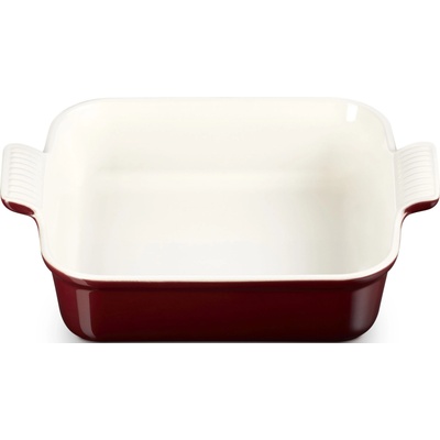 Le Creuset Форма за печене Heritage квадратна 23 см бургундско-червена (71114239490001)