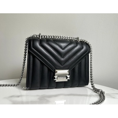 Michael Kors Whitney small flap chain xbody dámská kabelka černá