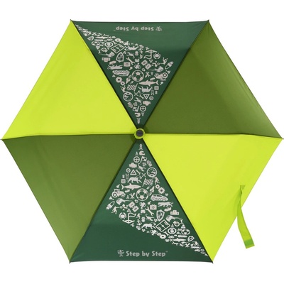 Deštník s magickým efektem Magic Rain Effect zelený – Zboží Dáma
