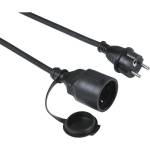 Hama Удължителен кабел Hama, шуко, 10 m, IP44, черен (HAMA-223252)