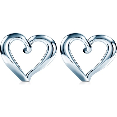 SAVICKI Обеци със сърце Savicki: сребро