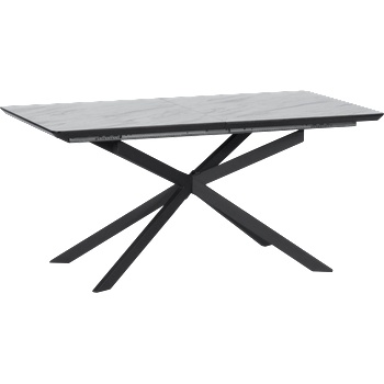 Carmen Разтегателна трапезна маса omaha - бял - тъмносив (3531006)