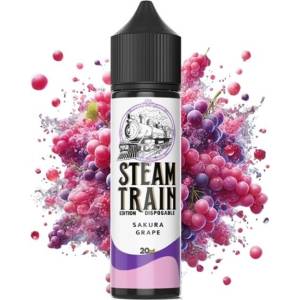  Steam Train Disposable Edition Sakura Grape 20ml/60ml