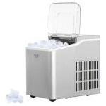 Adler Ледогенератор Adler AD-8086, 100 W, 12кг/24 часа, 1.5L, Сребрист (AD-8086) - potrebno Ледогенератор