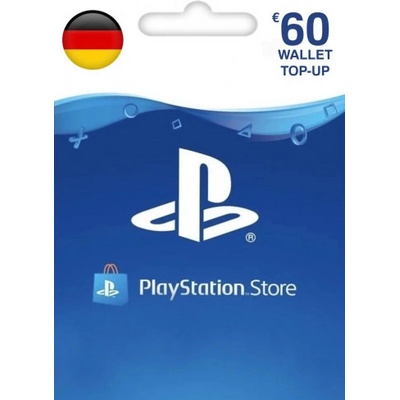 PlayStation dárková karta 60 € DE
