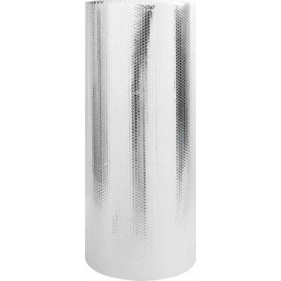 vidaXL Reflexní fólie za radiátor Stříbrná 50 x 1 m Polyethylen