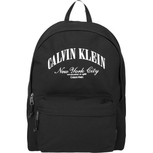 Calvin Klein Graphic capsule round backpack черно, бяло (lv04d3345gub1)