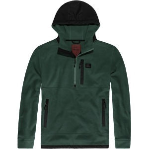 Vintage Industries Vinson качулка от полар с кухи влакна, зелена (30119.firgreen)
