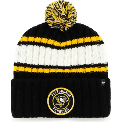 47 Brand pánská zimní čepice Pittsburgh Penguins Plateau ’47 Cuff Knit