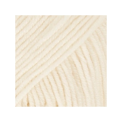 DROPS Merino Extra Fine Barva: Smetanová uni-01-