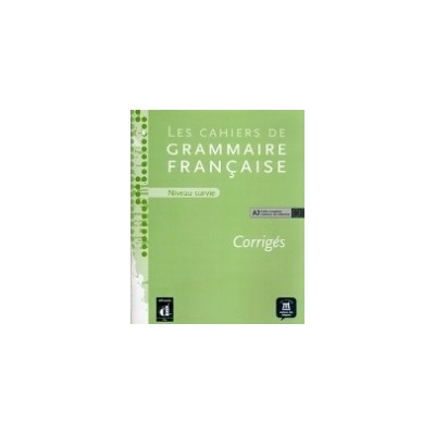 Cahier de grammaire A2 corrigé