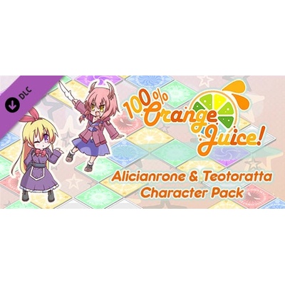 Игра 100% Orange Juice - Alicianrone & Teotoratta Character Pack за PC Steam, Електронна доставка